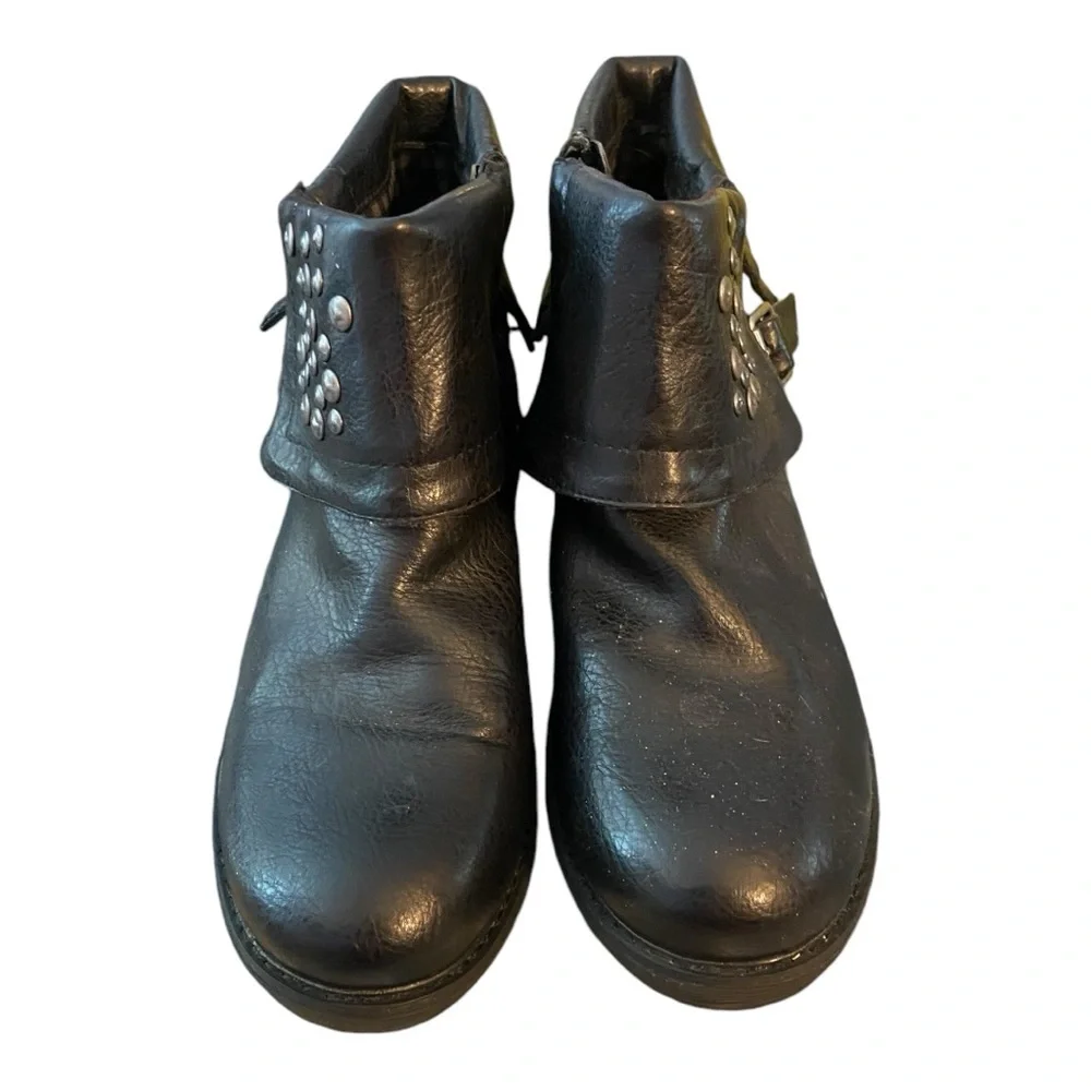 BareTraps Hartman Moto Ankle Boots ❤️ SZ 9.5